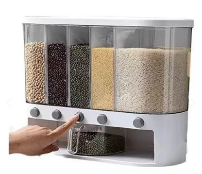 GranoBox® - Dispensador Organizador de Cocina 6 en 1